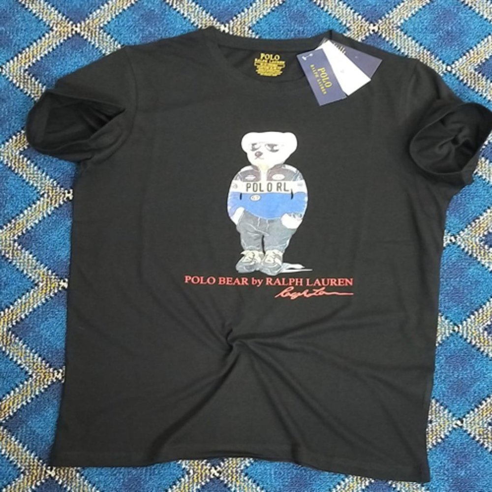 Ralph Lauren Polo Bear T-shirt - Black